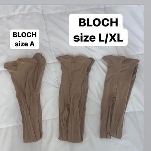 3 pairs BLOCH tan tights